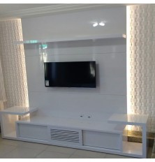 MDF 2.75X1.85X03MM 1FC BRANCO EUCATEX