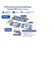 KIT PORTA DE CORRER DT77 DETONI