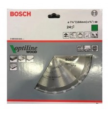 DISCO OPTILINE WOOD 184MM 24DD REF 846 BOSCH