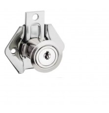 FECHADURA STAM PARA GAVETA 22MM 301 NIQUELADA