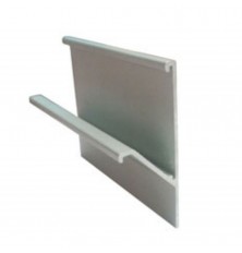 PERFIL ALUMINIO PUXADOR ALX-167 INOX POLIDO 3m ALUXA