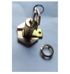 FECHADURA PAPAIZ PARA GAVETA 861/31 LATÃO