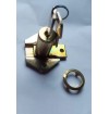 FECHADURA PAPAIZ PARA GAVETA 861/31 LATÃO