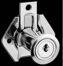 FECHADURA STAM PARA GAVETA 31MM 302 NIQUELADA