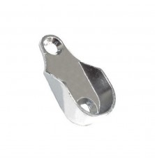 SUPORTE PARA CABIDEIRO OVAL CROMADO