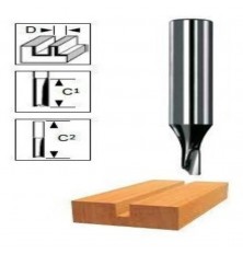 FRESA PARALELA SIMPLES 1/8X7,9XH1/4 REF.427