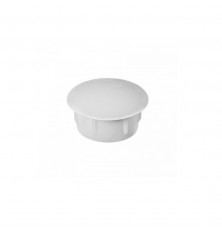TAPA FURO BRANCO 8MM COM 100 UNIDADES FGVTN