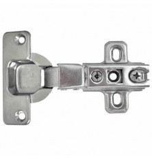 DOBRADIÇA DE PRESSAO CURVA INOX - CERMAG